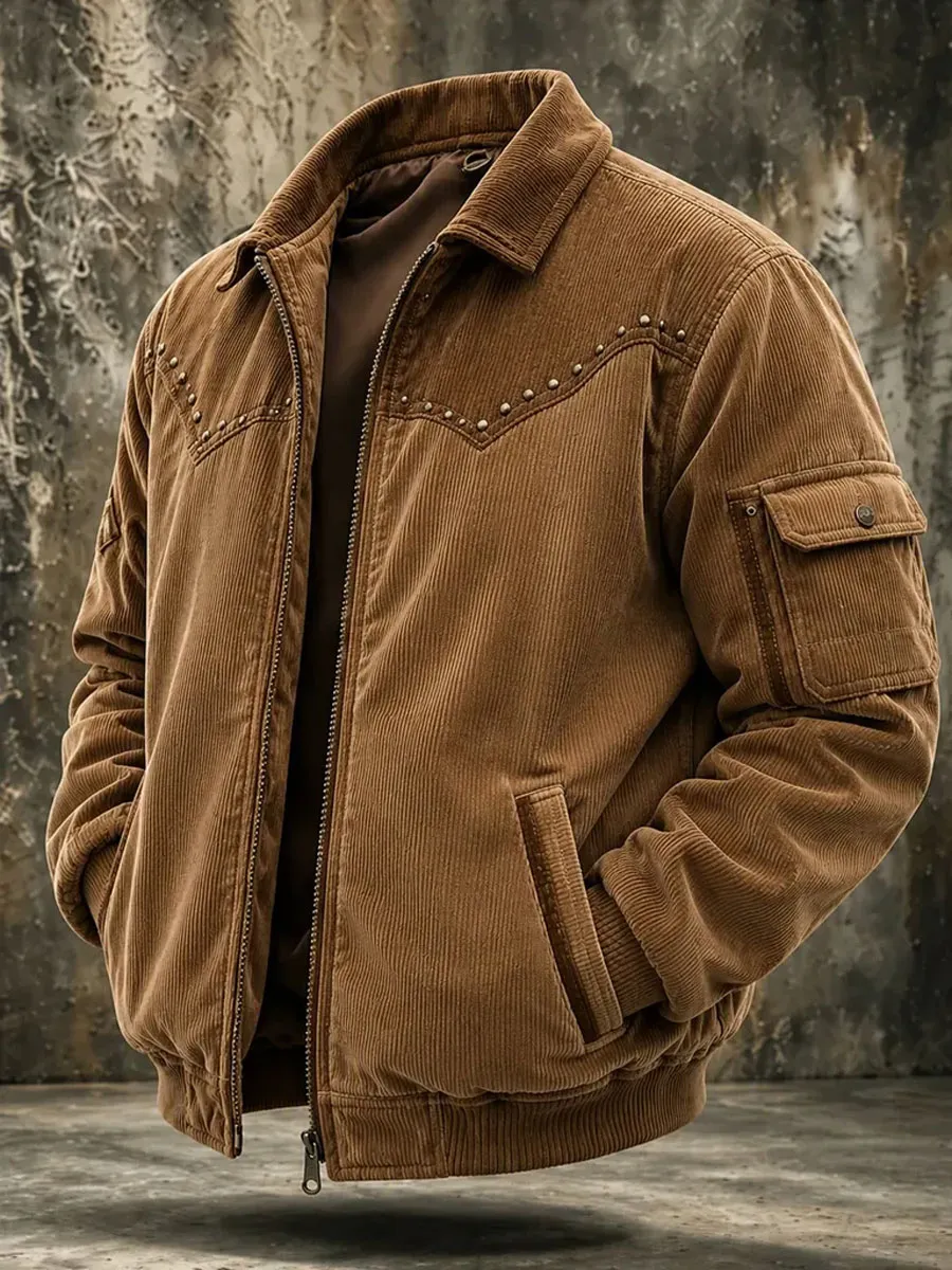 Men's Western style autumn and winter coat