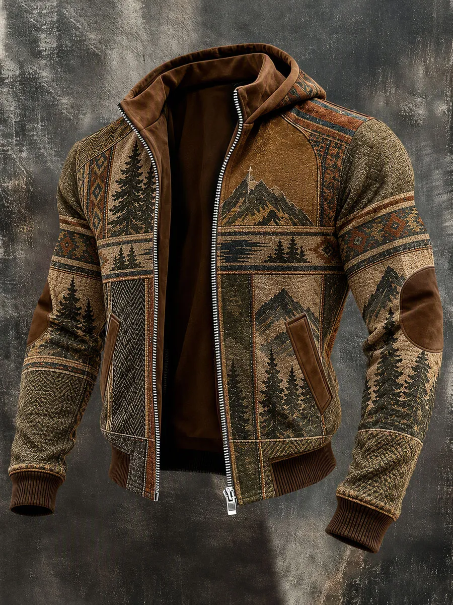 Men's Western style casual jacket