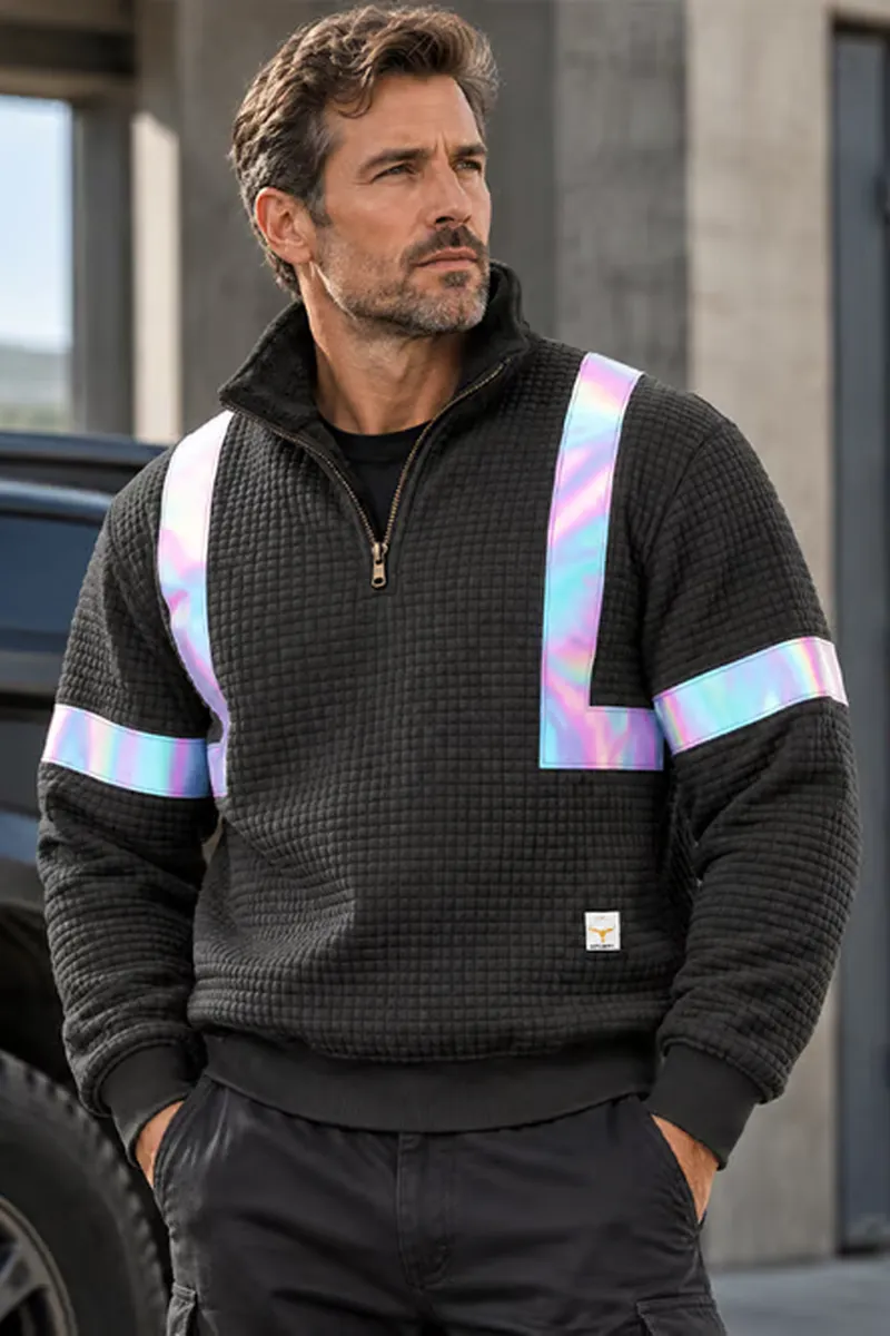 Men'S Casual Outdoor Zipper Pocket Top