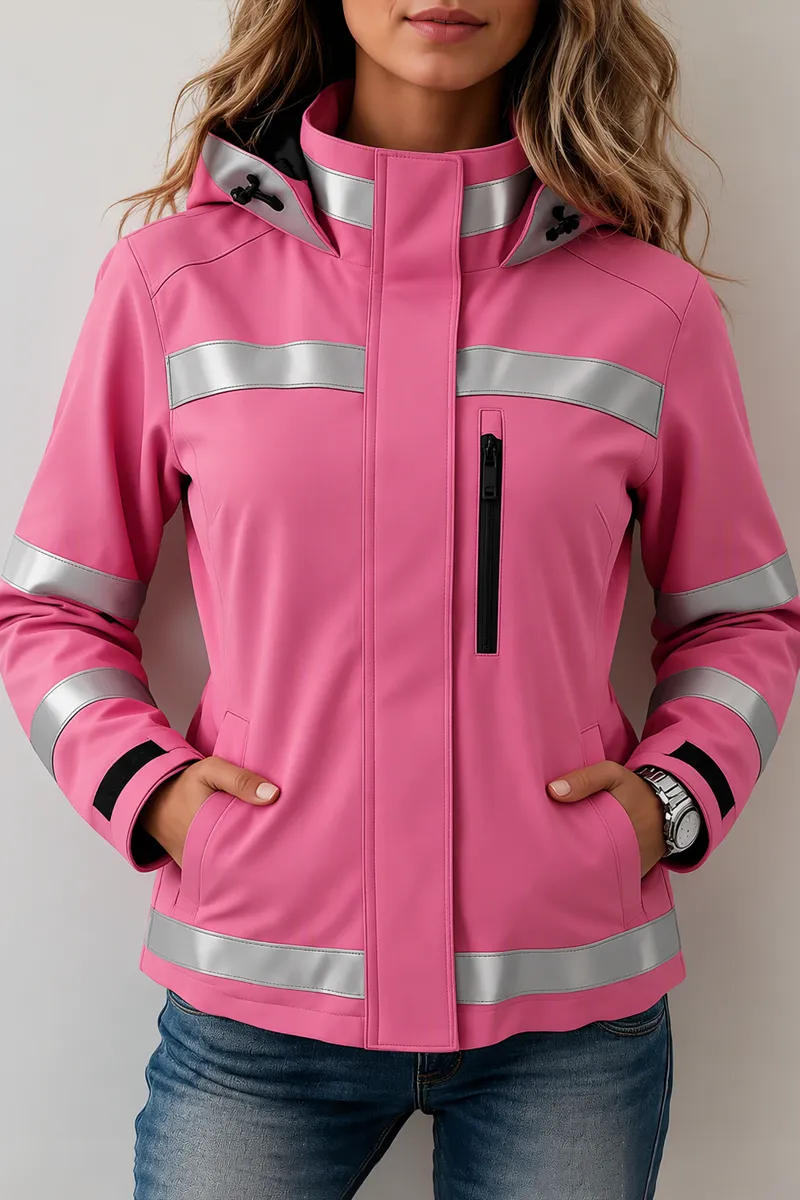 Women'S Casual Outdoor Workwear Pocket Jacket