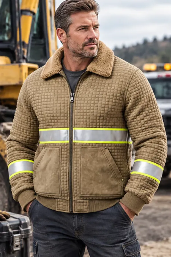Men'S Casual Outdoor Pocket Jacket Jacket