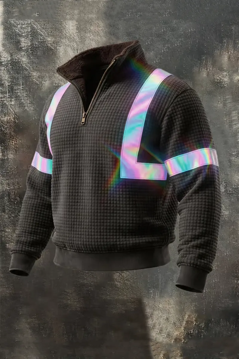 Men'S Casual Outdoor Zipper Pocket Top