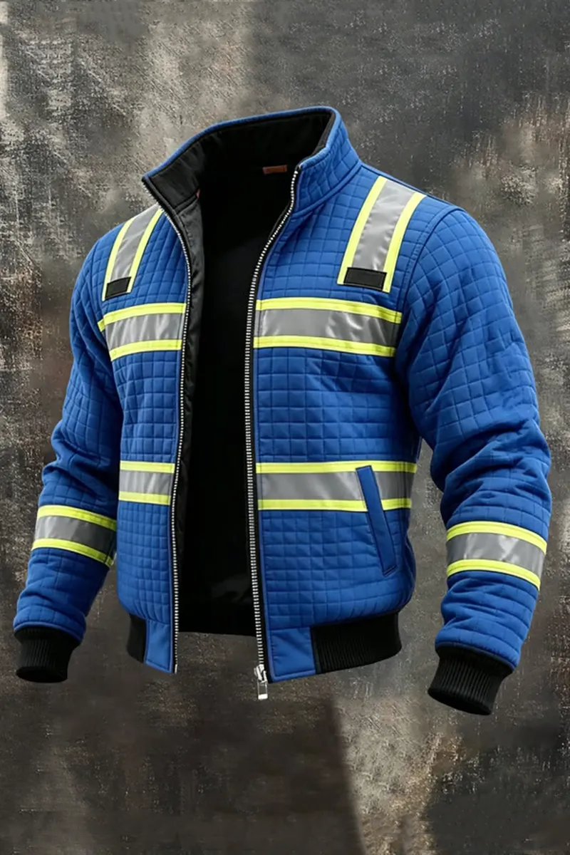 Men's Outdoor Multi-Pocket Functional Work Jacket