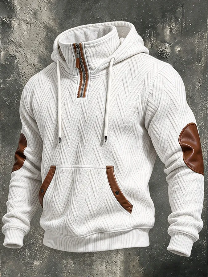 Men's Western-Style Jacquard Sweatshirt