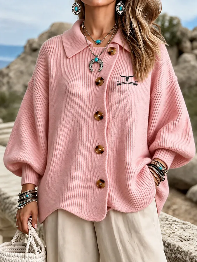 Ladies' Western Casual Sweater