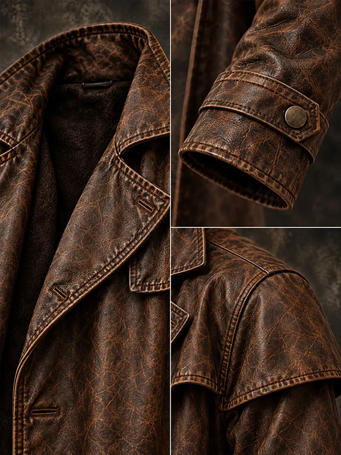 Men'S Western Cape Long Coat