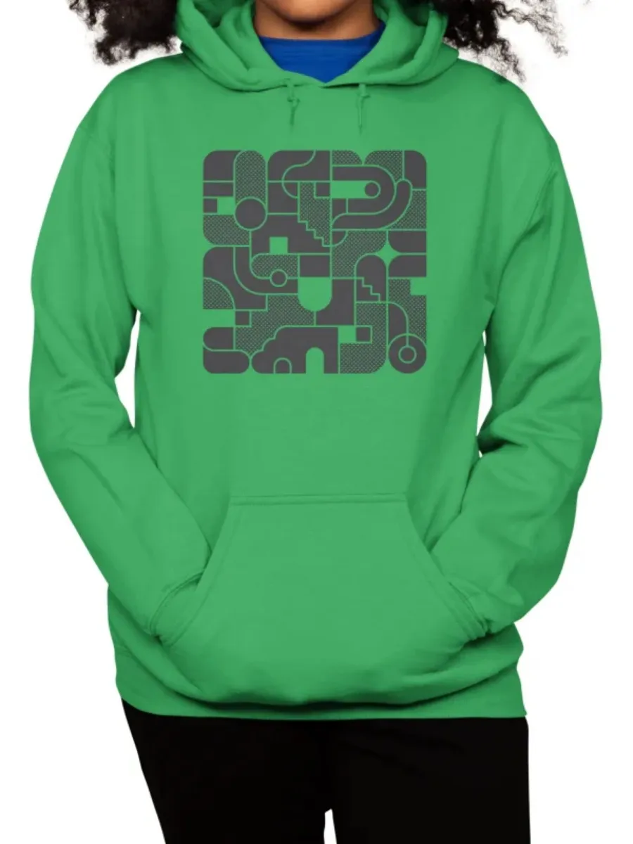 Geometric Patterm Hoodie