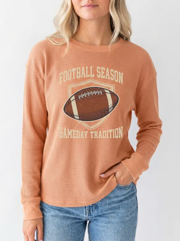 Football Graphic Casual T-Shirt