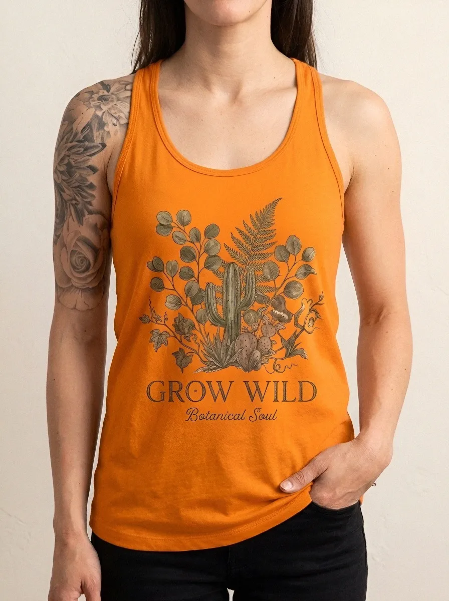 Grow Wild Botanical Tank Top Classic