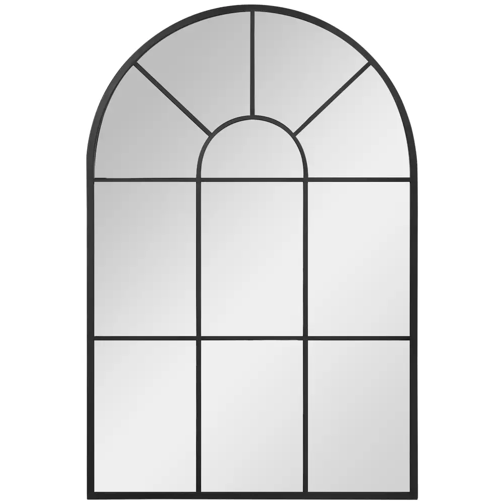 Arched Window Design Wall Mirror