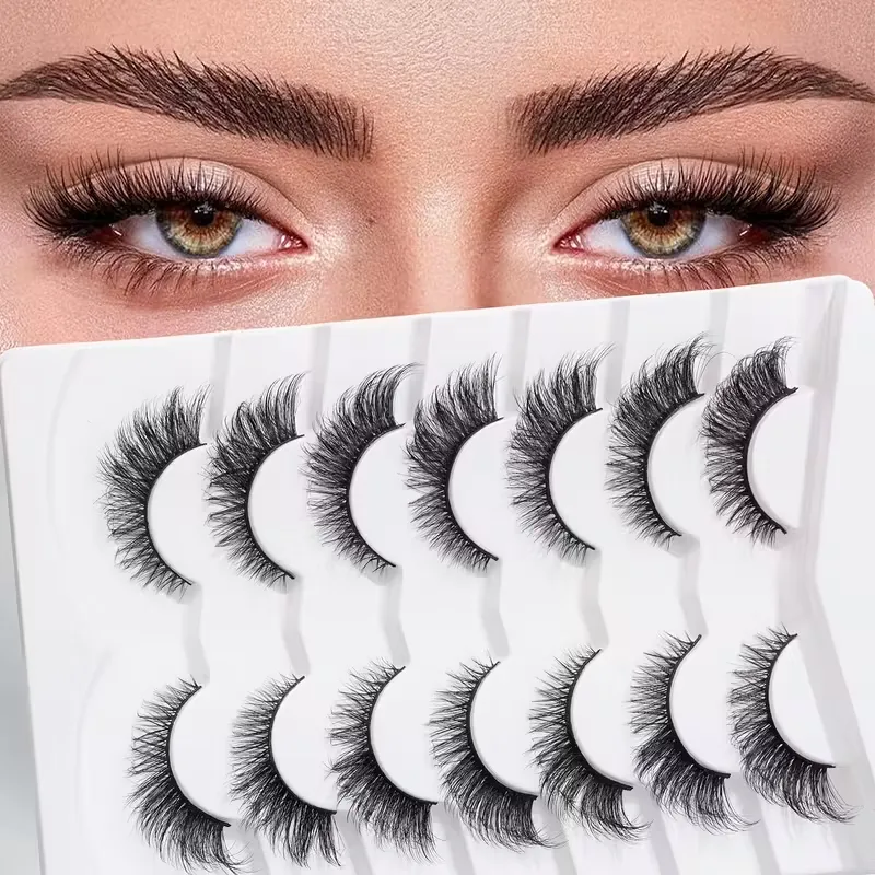 Soft Wispy False Eyelashes Set