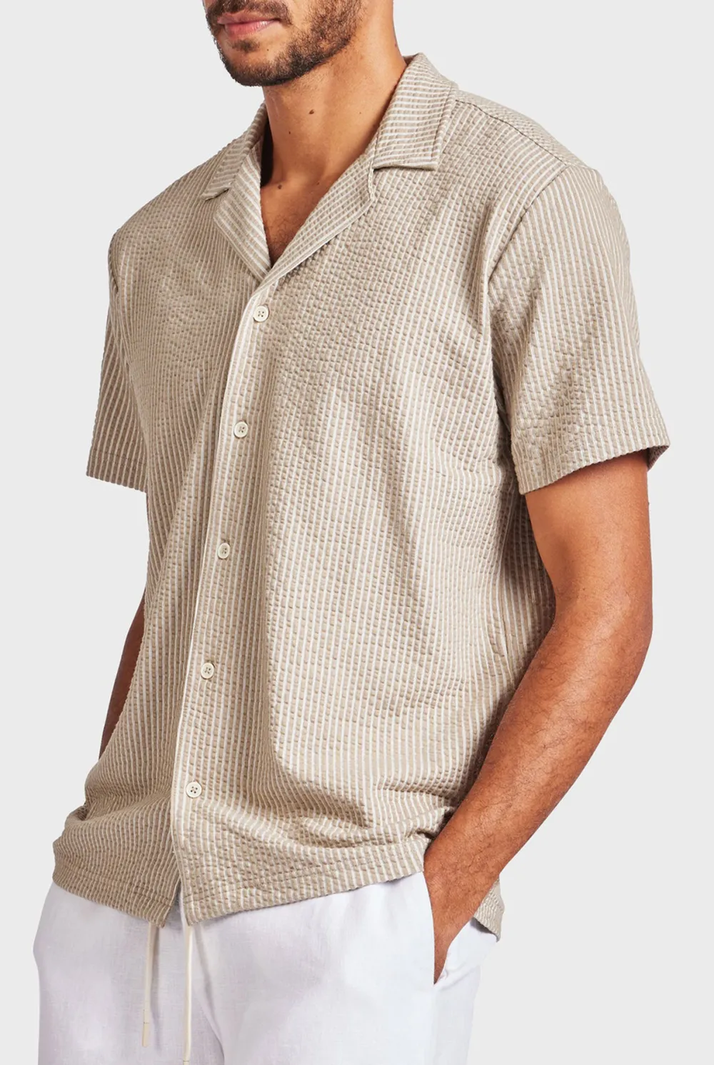 Casual Resort Short Sleeve Shirt-Seasponge