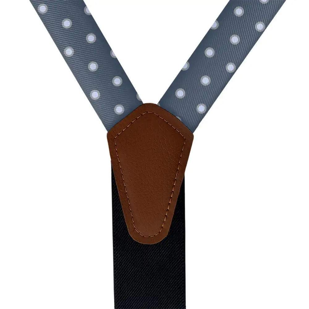 York Dots Pattern Suspenders