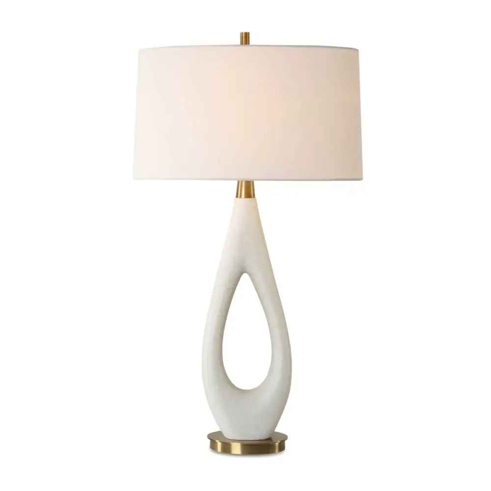 Stone Table Lamp