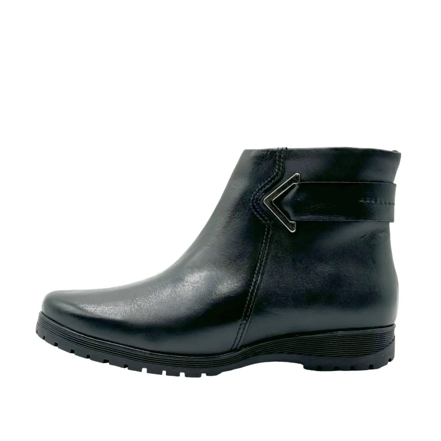 Buckle Strap Ankle Boots