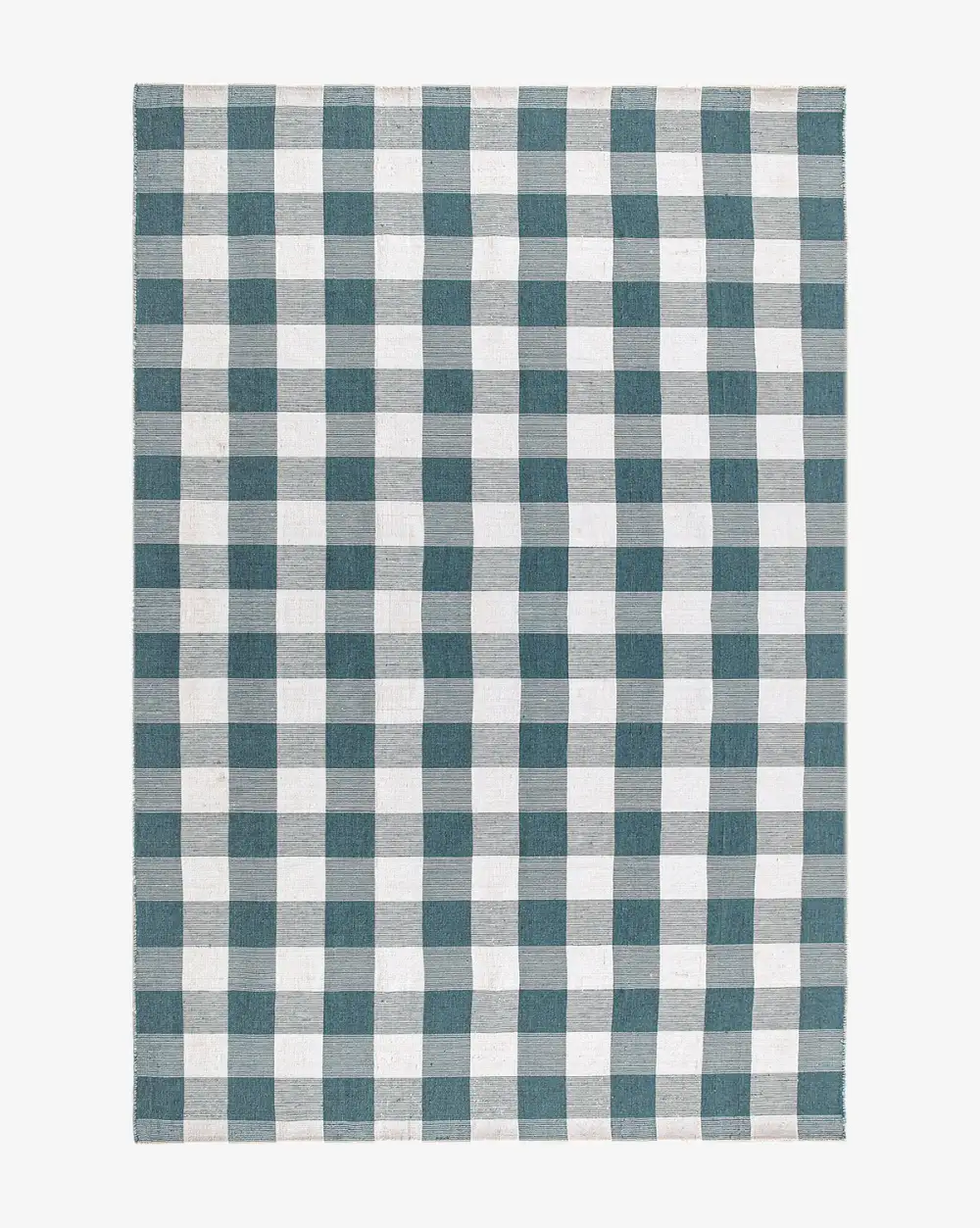 Classic Handwoven Polyester Indoor-Outdoor Area Rug