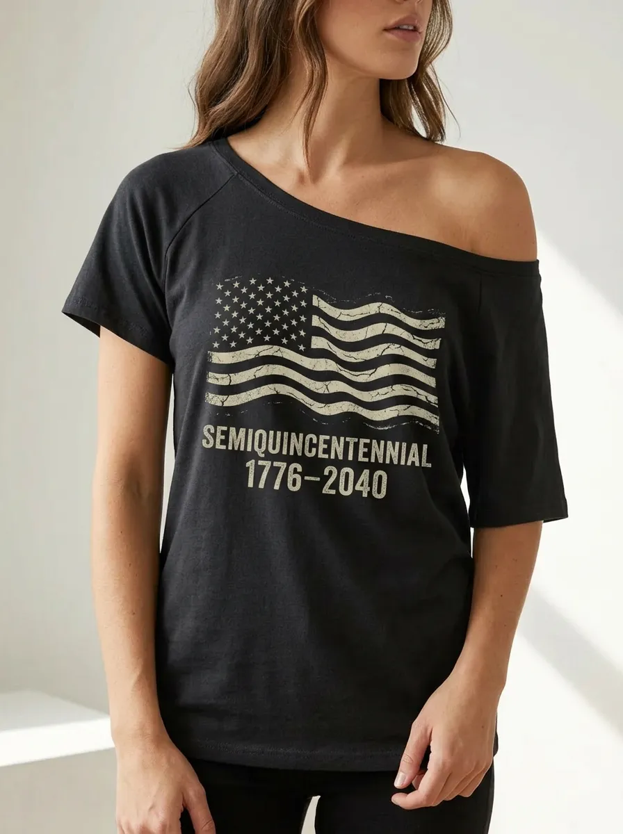 Usa Flag Semiquincentennial T-Shirt