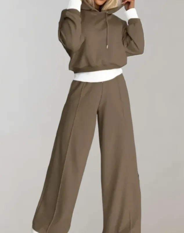 Casual Hoodie Tracksuit Set