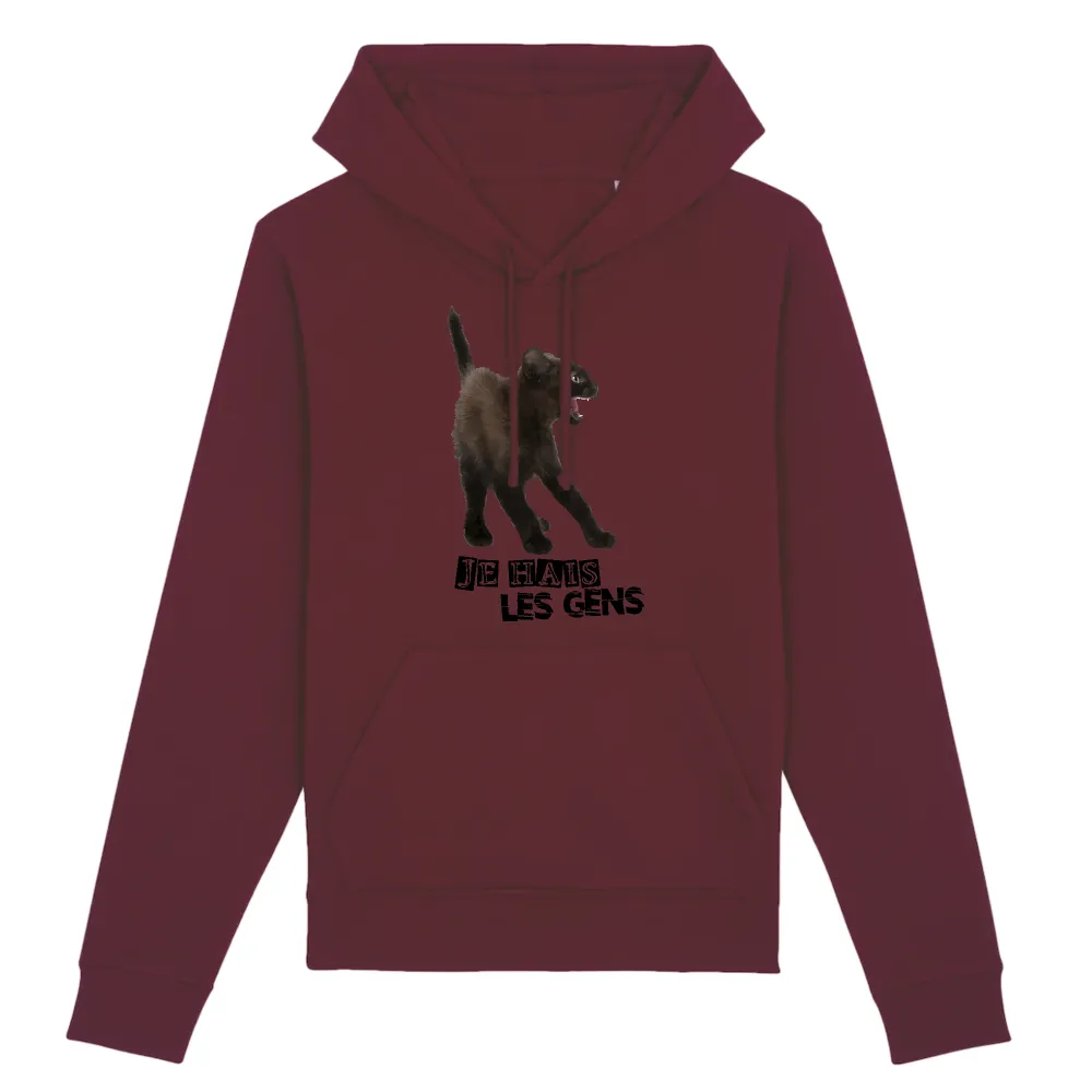 People-Free Cat Pullover Hoodie