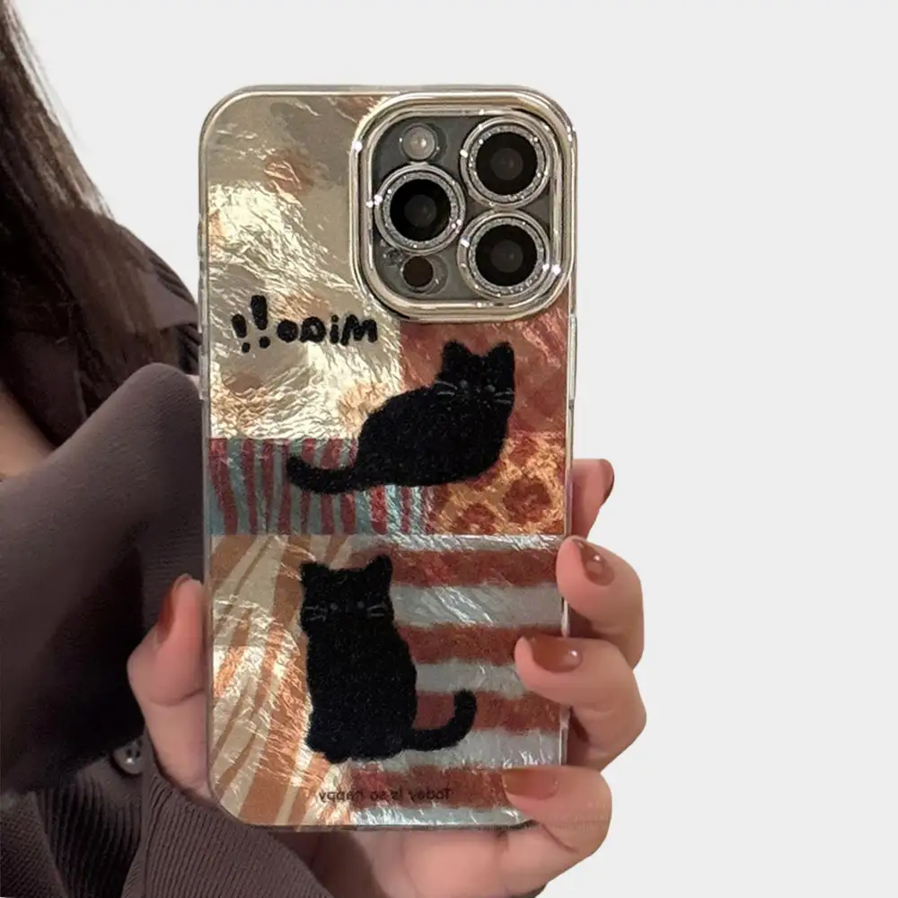 Cat Glossy Phone Case