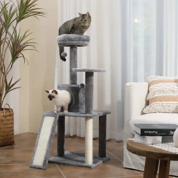 Indoor Pet Activity Tower Gentle On Claws.