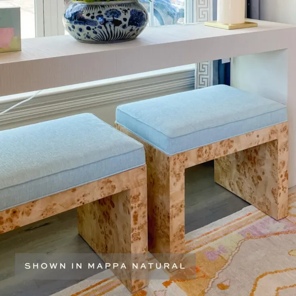 Refined Upholstered Bench