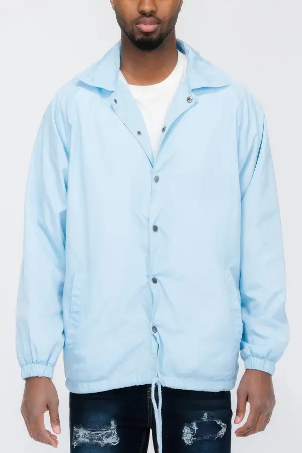 Casual Windbreaker Coaches Jacket