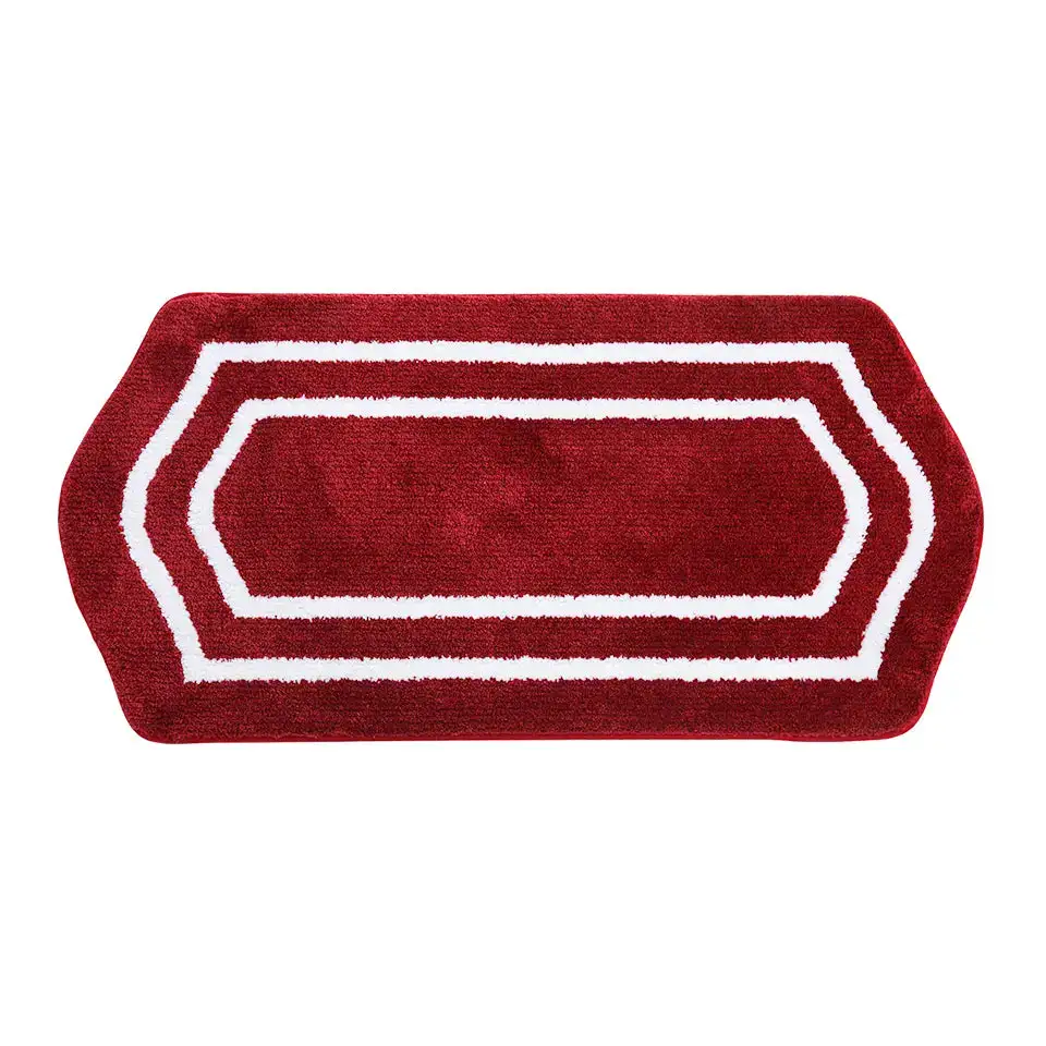 Plush Oval Bath Rug