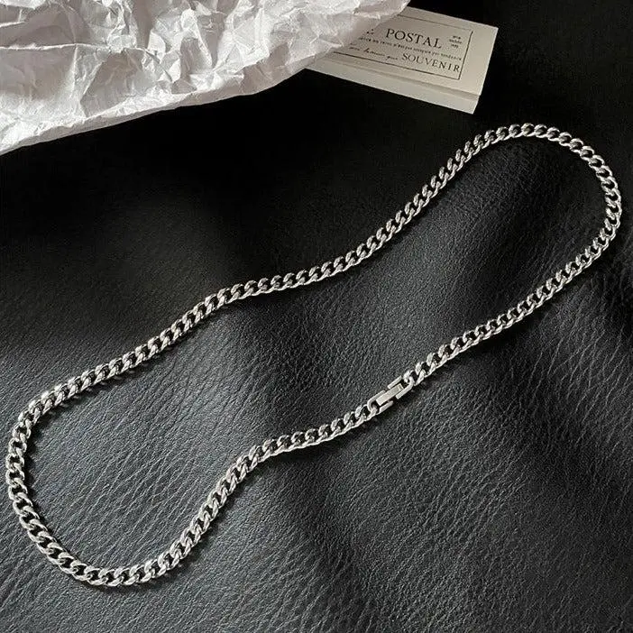 Essential Thin Cuban Necklace