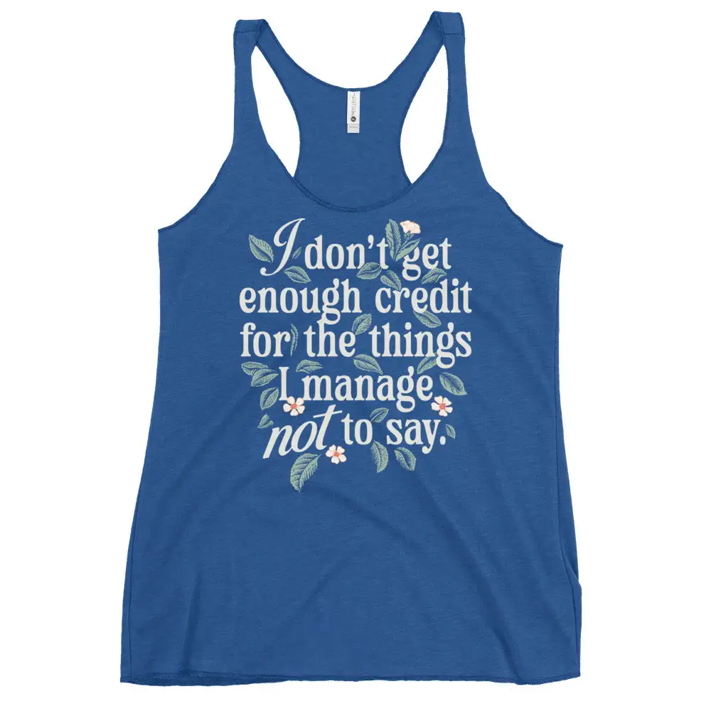 Quiet Thoughts Racerback Tank