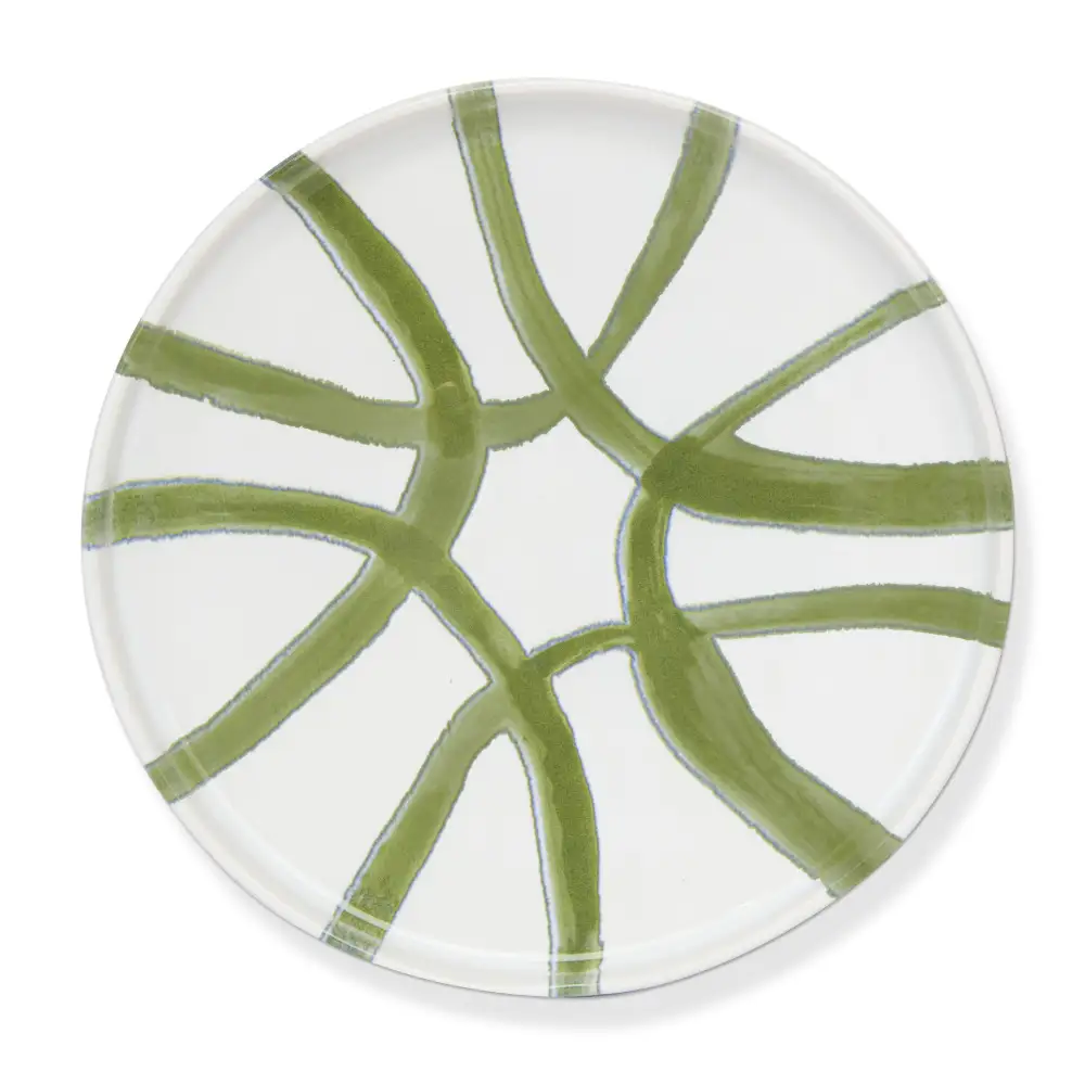 Relaxed Ceramic Appetizer Plate For Casual Dining