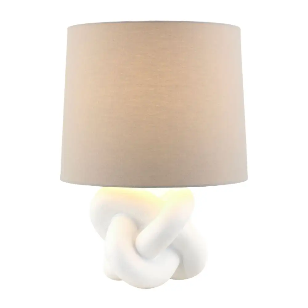 Knotted Base Table Lamp
