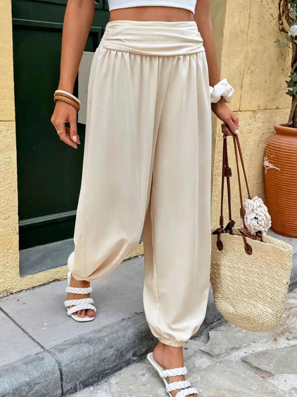 High Waist Jogger Pants
