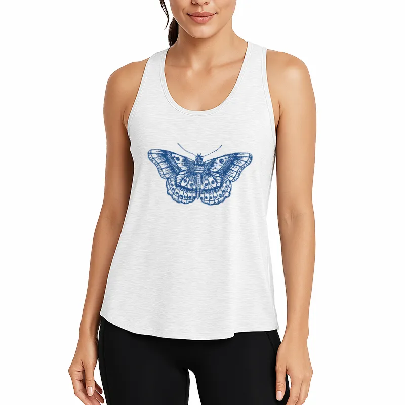 Mystic Butterfly Athletic Tank
