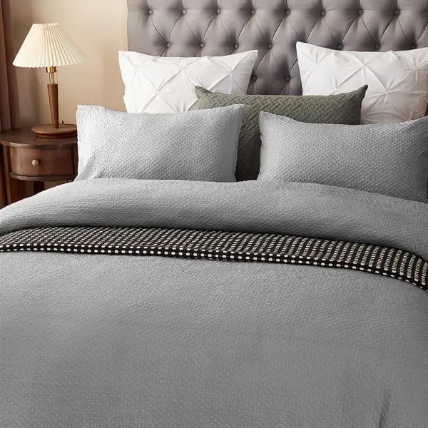 Cotton Seersucker Quilt Cover Set