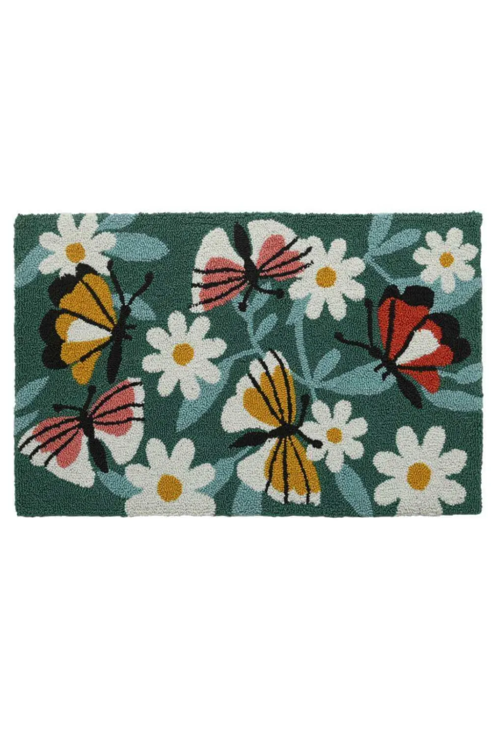 Textured Pattern Welcome Motif PET Entryway Doormat