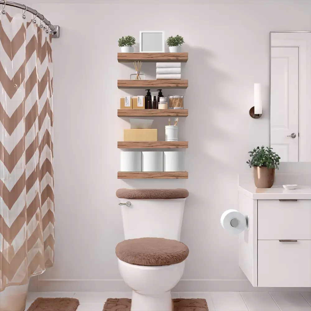 Rustic Floating Shelf