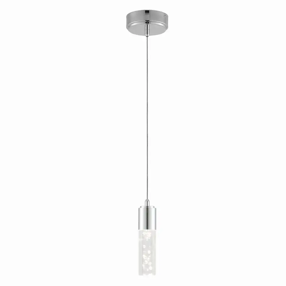 Single-Light Bubble Acrylic Iron Modern Minimalist Integrated LED Pendant