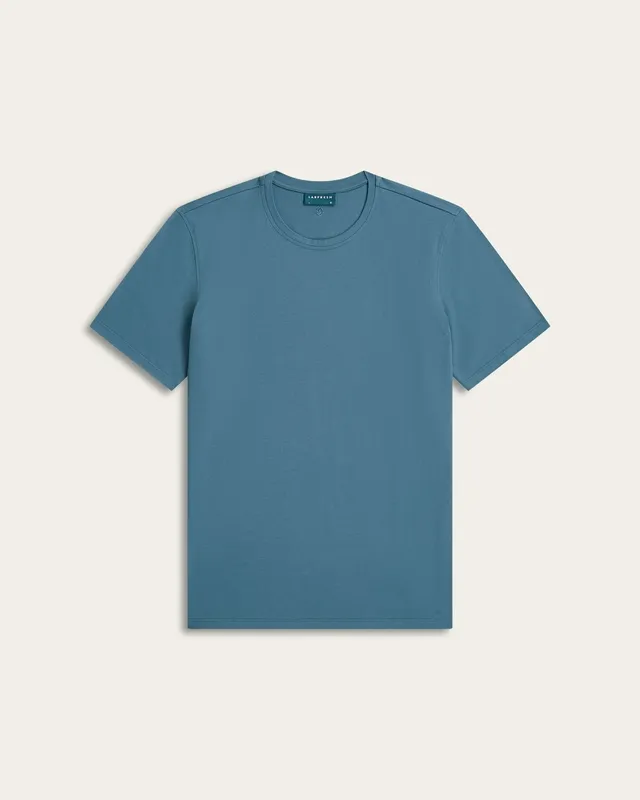 Heavyweight T-Shirt Teal Blue