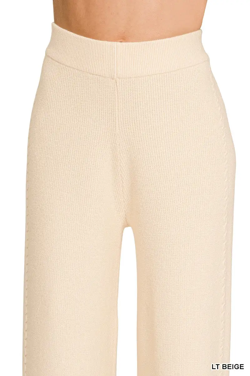Classic Viscose Sweater Pants
