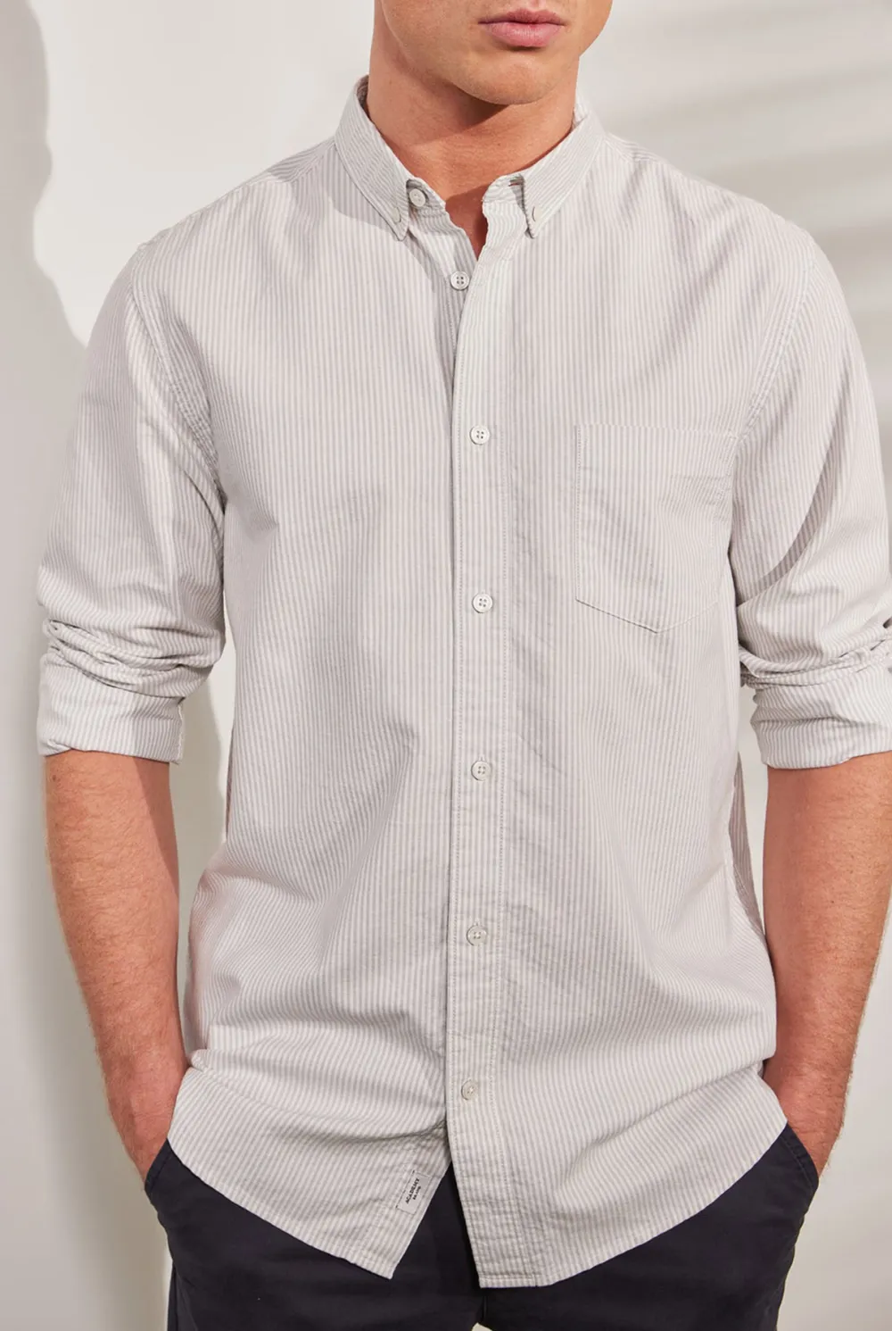 Vintage Oxford Shirt-Dutch blue