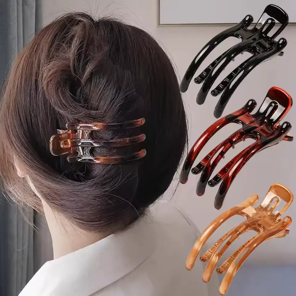 Chic Multi - Color Large Hair Claw