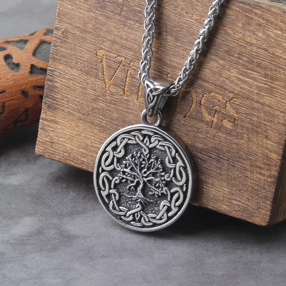 Tree Of Life Vintage Men's Necklace