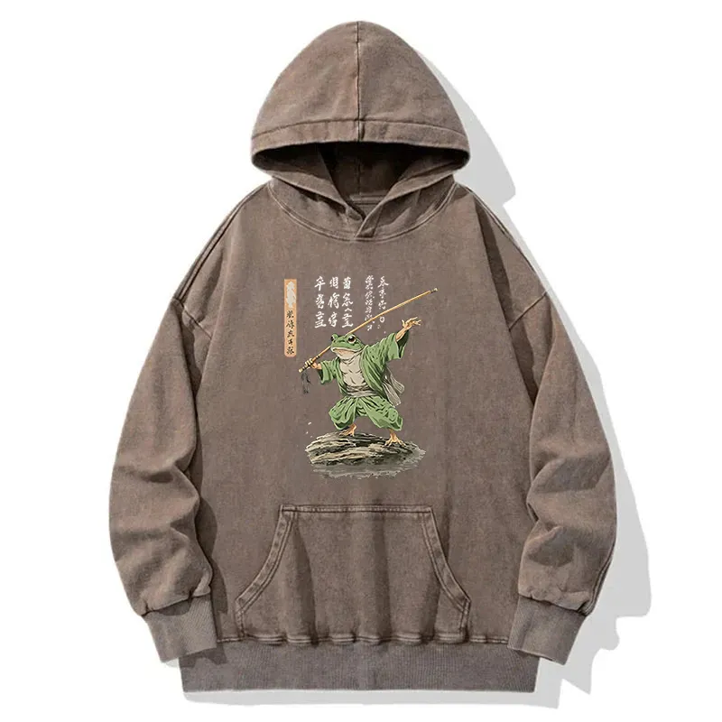 Samurai Frog Art Hoodie