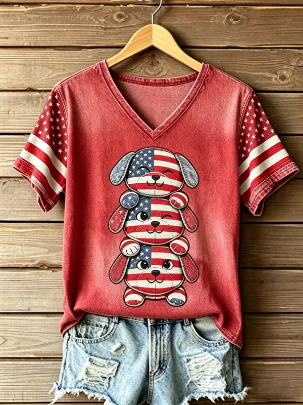 Women's American Dog T-Shirt