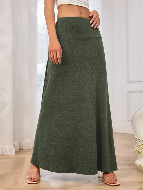 Line Knit Skirt