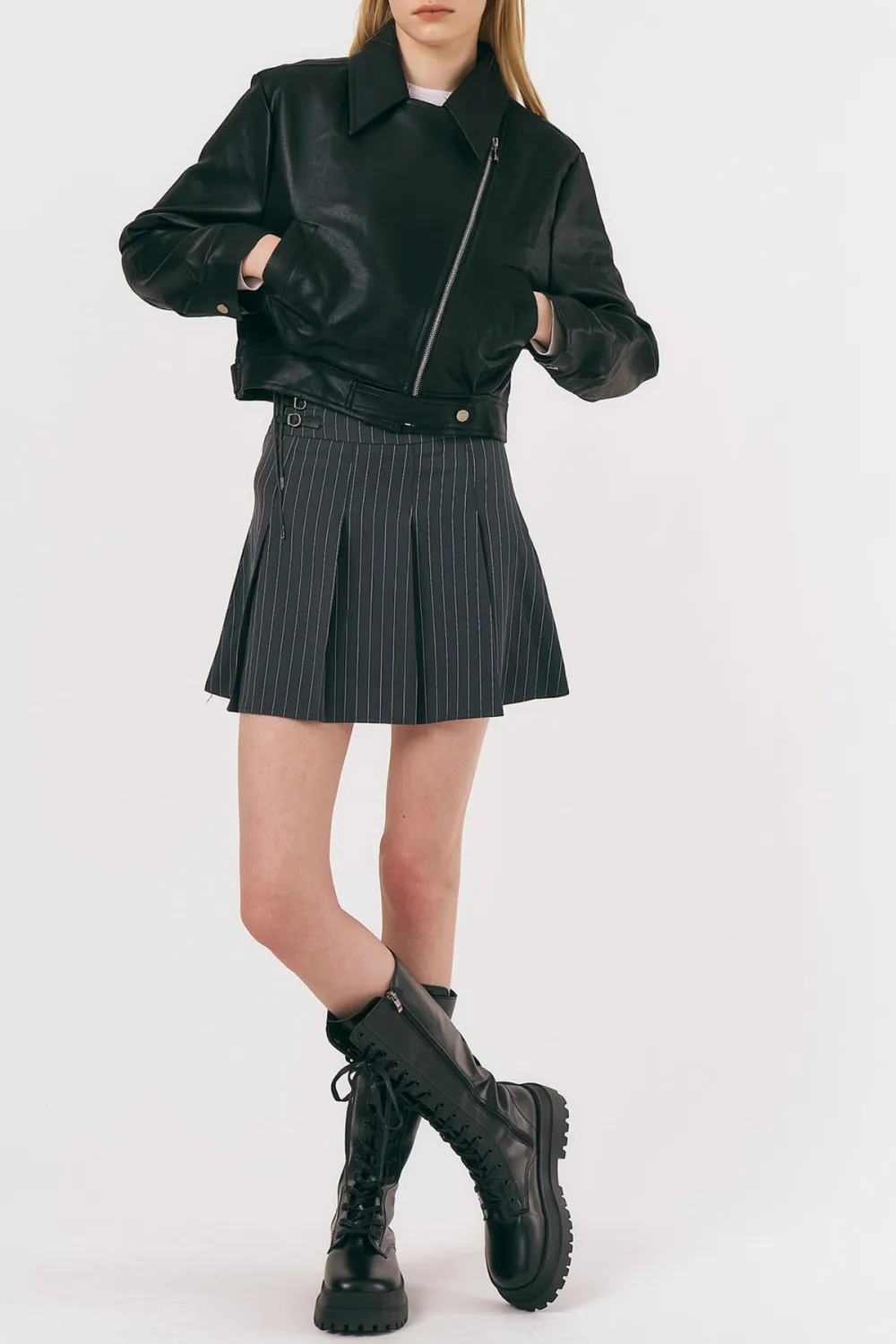 Pleather Rider Jacket