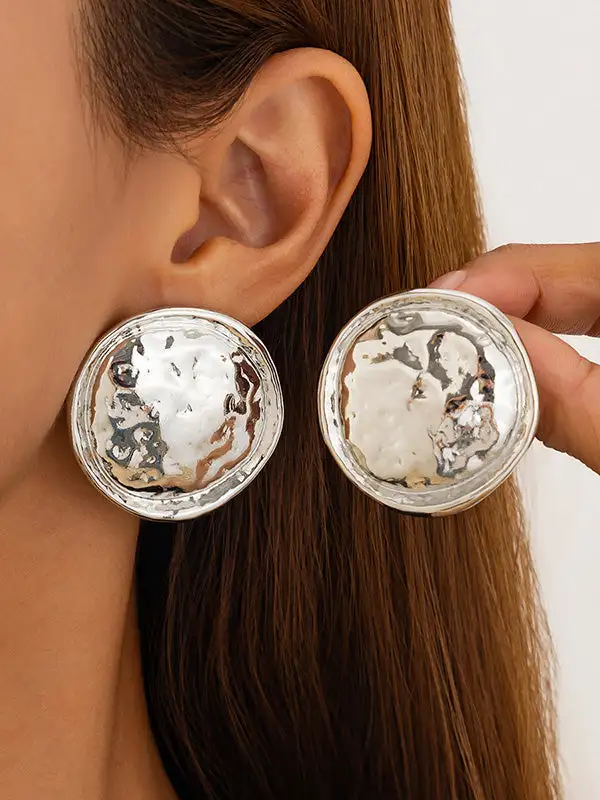 Radiant Artisan-Inspired Accent Earrings