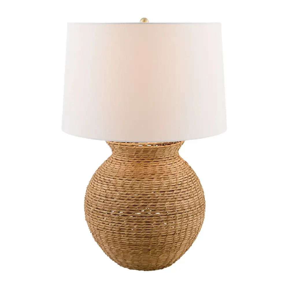Rattan Base Table Lamp