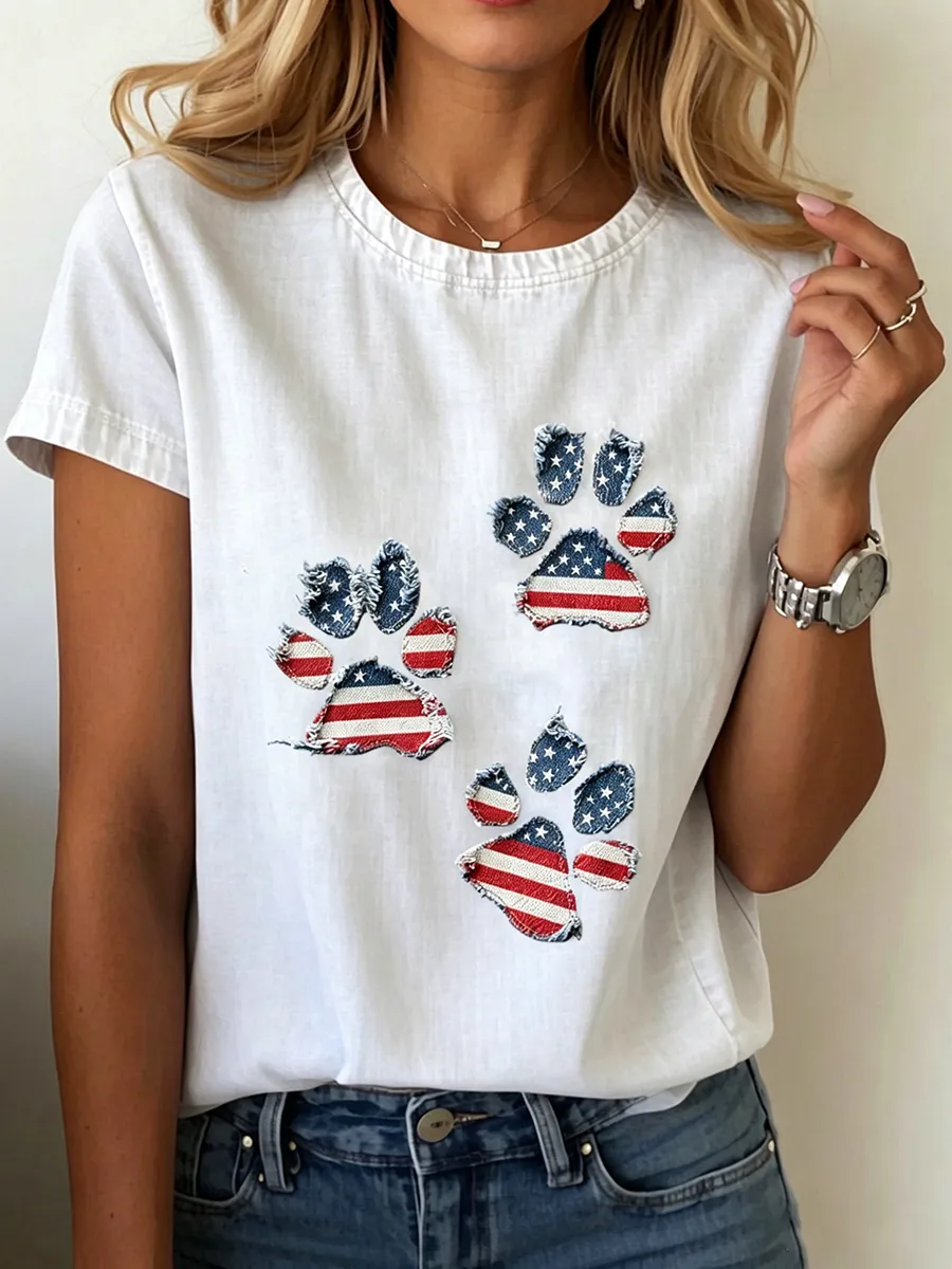 Women's American Paw T-Shirt